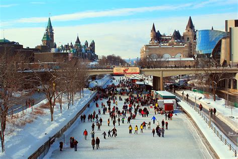 Rideau Canal in the Winter Photograph by Alberto Foncerrada - Fine Art America