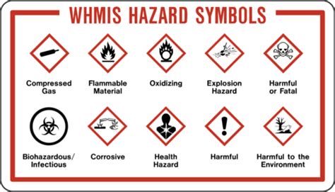 W.H.M.I.S. (Workplace Hazardous Materials Information System) Diagram | Quizlet