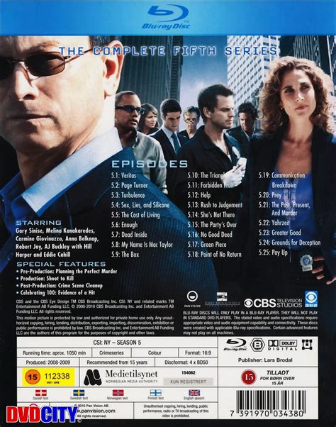 CSI: New York - Season 5 - dvdcity.dk