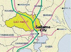 Saitama Map and Saitama Satellite Image