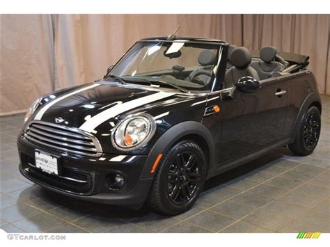 2014 Midnight Black Metallic Mini Cooper Convertible #96248923 | GTCarLot.com - Car Color Galleries