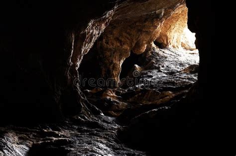 The dark cave stock photo. Image of arch, mining, black - 10985278