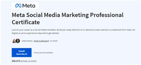 Meta Social Media Marketing Professional Certificate Review 2024