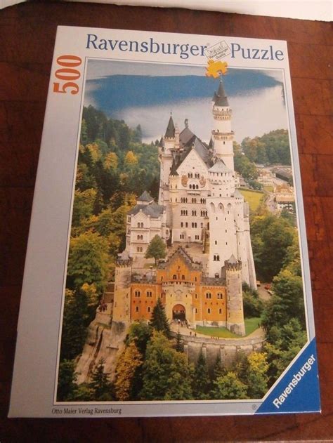 RAVENSBURGER NEUSCHWANSTEIN CASTLE 500pc puzzle #141388 size 14"x19" # ...