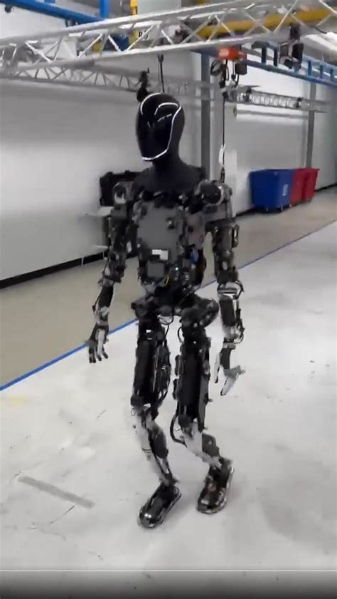 Elon Musk shares creepy Optimus update as he takes Tesla robot for a ...