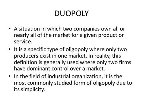 Market structure