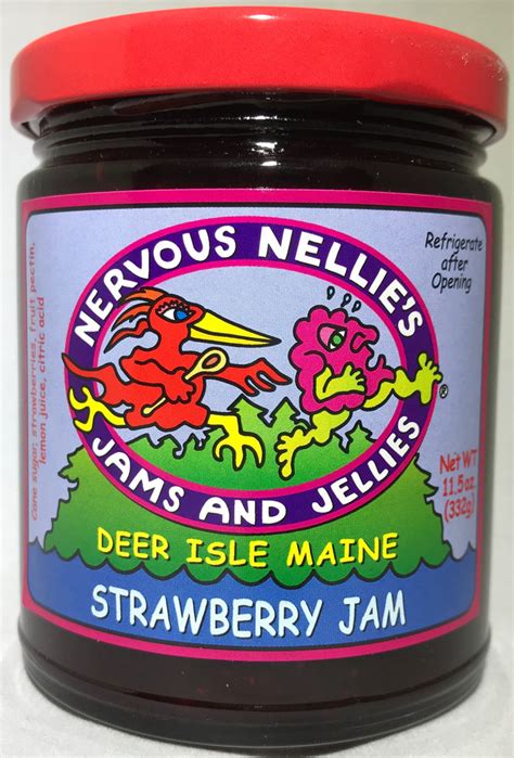 Strawberry Jam - Nervous Nellie's Jams & Jellies