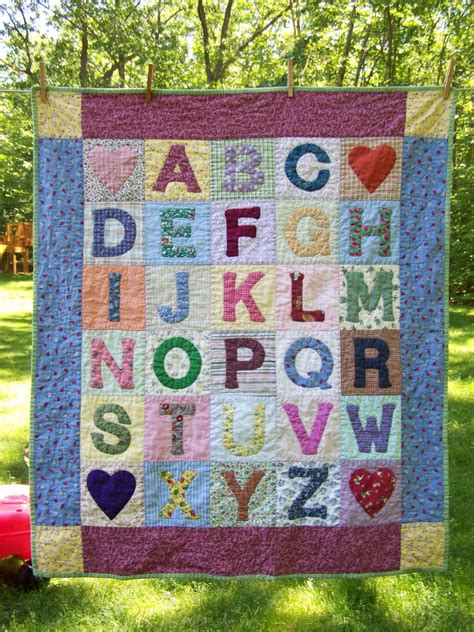 When Life Gives You Scraps, Make Quilts!: James' ABC Quilt | Alphabet quilt, Quilts, Baby quilts