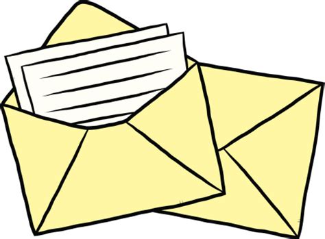 envelope letters clip art - Clip Art Library