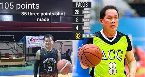 Bobby Pacquiao Breaks Record of Quiboloy After Scoring 105 Points in a Basketball Game