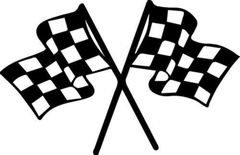 racing silhouette - Google zoeken | Racing, Checkered flag decal, Flag