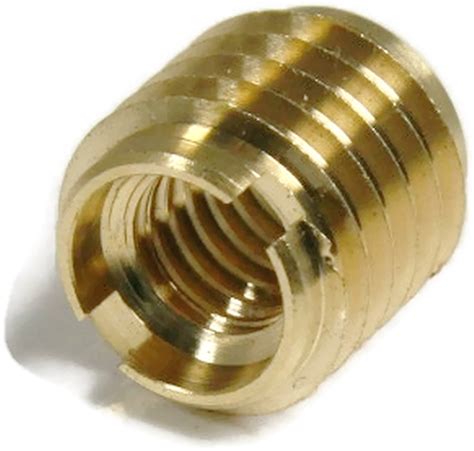 M6 x .5 Brass Thread Inserts for Wood #400-M6