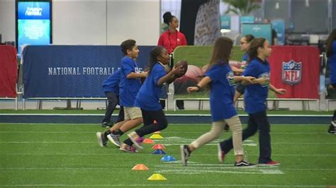 NFL Play 60 Camp comes to Miami ahead of Super Bowl