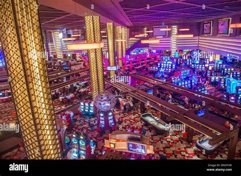 The interior of Planet Hollywood hotel and Casino in Las Vegas Stock Photo - Alamy