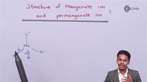 Structure of Manganate and Permanganate Ion - D and F Block Elements ...