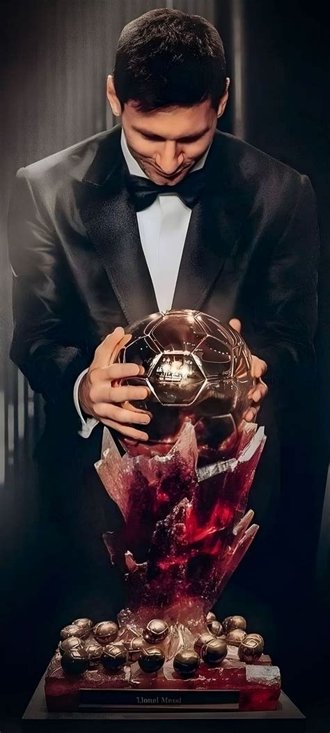 Lionel Messi with Super Balloon d'Or | Lionel messi wallpapers, Lionel ...