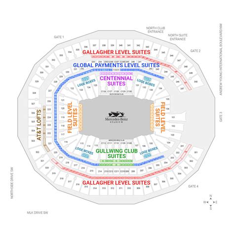 Mercedes Benz Stadium Concert Seating Chart Taylor Swift | Cabinets ...