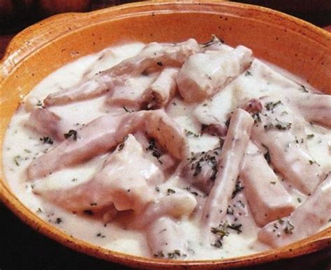 Black Salsify In Cream Sauce( Salsifis Noir À La Crème ) | Recipes, Cookery