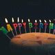 Happy Birthday Candles on Cake image image - Free stock photo - Public Domain photo - CC0 Images