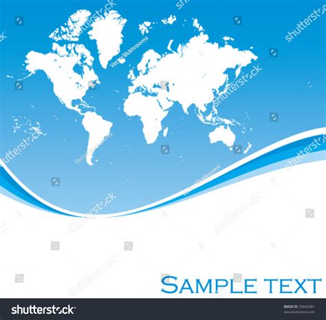 World Background Stock Vector Illustration 33643381 : Shutterstock