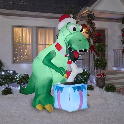 Dinosaur Outdoor Christmas Decorations – HomeDecorish