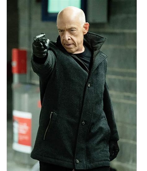 Howard Silk Coat | JK Simmons Counterpart Coat - Jackets Masters