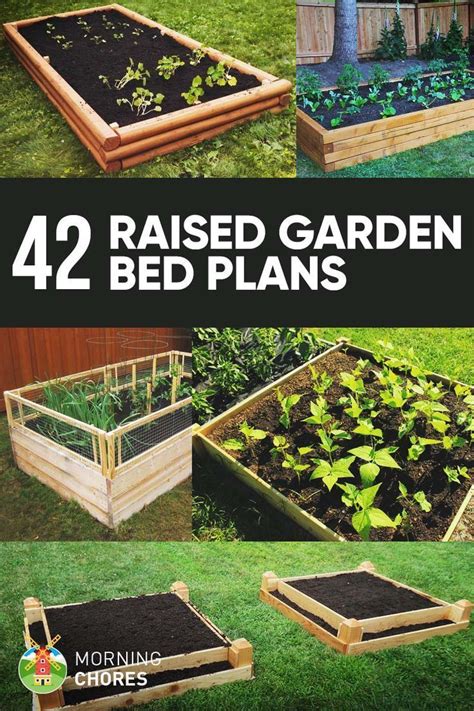 42 DIY Raised Garden Bed Plans and Ideas | PinPoint