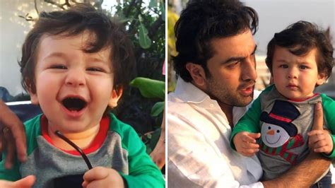 Ranbir Kapoor's ADORABLE moments with Taimur Ali Khan