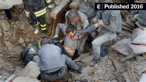 Powerful Earthquake in Italy Kills at Least 241 and Shatters Towns ...