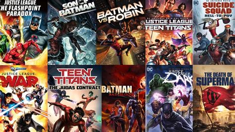 DC Animated Movies in Order: Complete Watching Guide