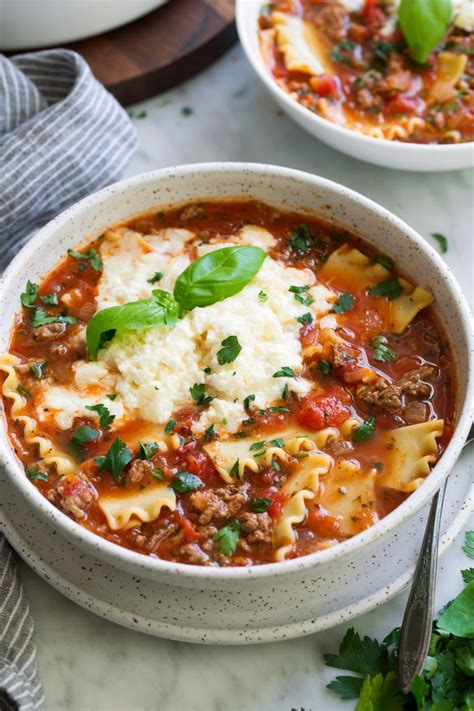 Lasagna Soup (Perfected Recipe!) - Cooking Classy