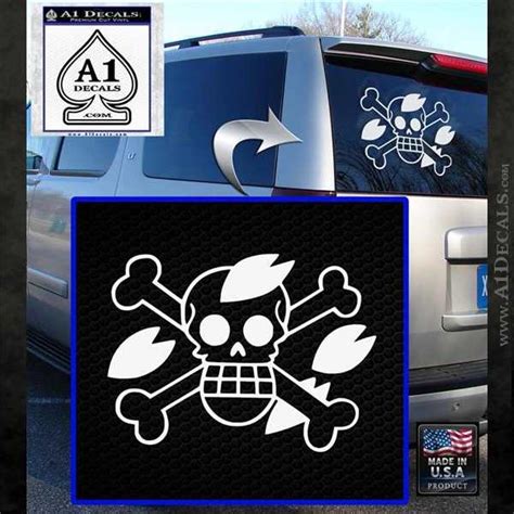 One Piece CHOPPER Flag Decal Sticker » A1 Decals