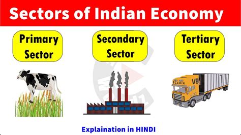 Sectors of Indian Economy | Primary Sector | Secondary Sector | Tertiary Sector - YouTube