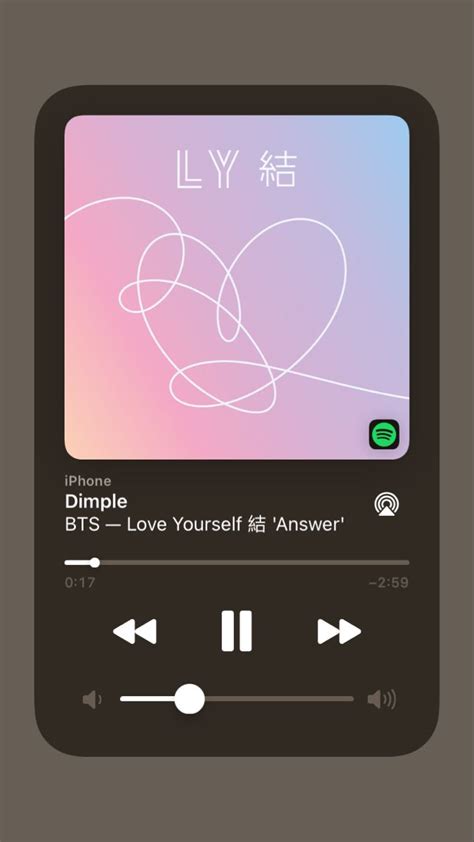 BTS DIMPLE SPOTIFY | Bts playlist, Music album covers, Song playlist