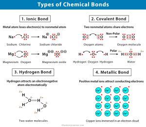 Chemical Bonds: Definition, Types, and Examples