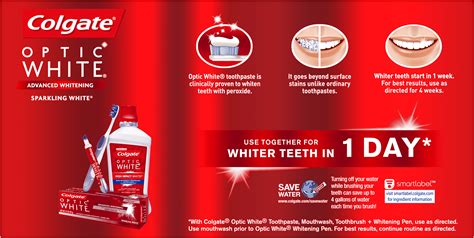 Download Colgate Optic White Whitening Toothpaste, Sparkling - Colgate Optic White Toothpaste Ad ...