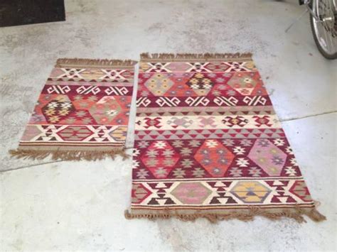 Pottery Barn Kalista Geometric Kilim Rugs - for Sale in Canfield, Ohio Classified ...