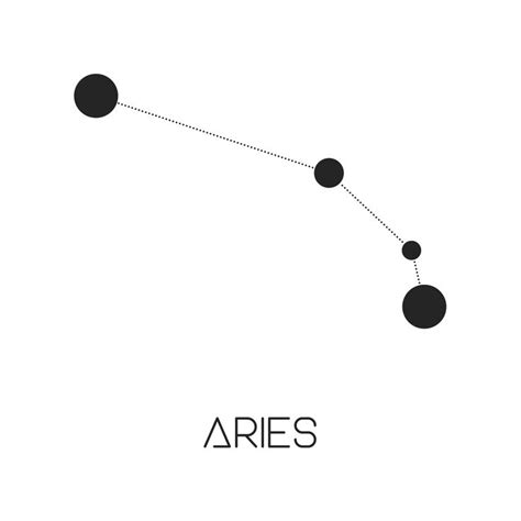 Aries Constellation | Constellations, Aries constellation, Minimalist ...