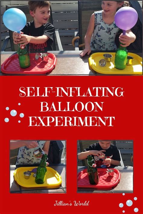 Self-Inflating Balloon Experiment | Balloon experiment, Science projects for kids, Science ...