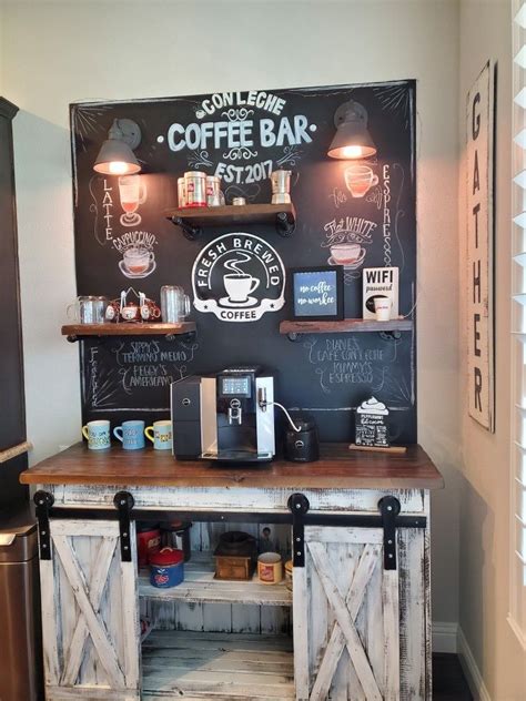 Coffe Bar | Coffee bar home, Coffee bars in kitchen, Coffee bar design