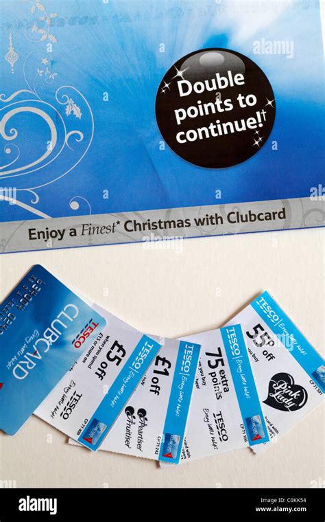 Tesco clubcard vouchers hi-res stock photography and images - Alamy