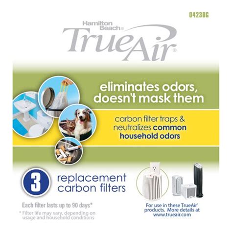 Hamilton Beach TrueAir True Air Purifier Filter (3-Pack) – Wares ...