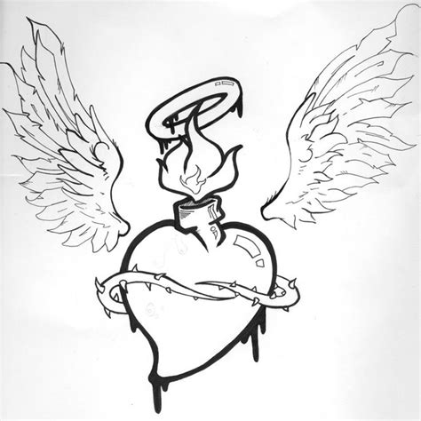 Graffiti Heart Drawing | Graffiti heart, Graffiti drawing, Graffiti tattoo