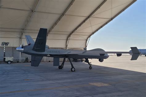 A Marine Corps’ MQ-9A