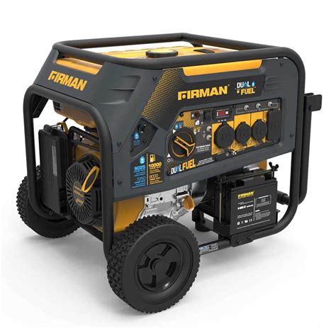 FIRMAN | H08051 | 10000/8000 Watt Dual Fuel Generator - Electric Start | 50 State | Sportsman's ...