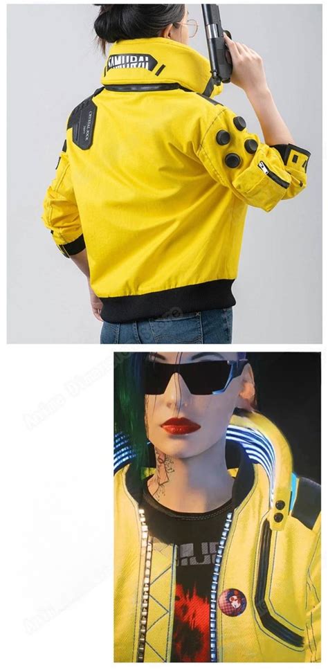 Game Cyberpunk Judy Jacket Cosplay Costumes - AllCosplay.com