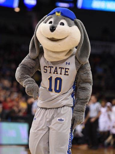 NCAA tournament mascots in action