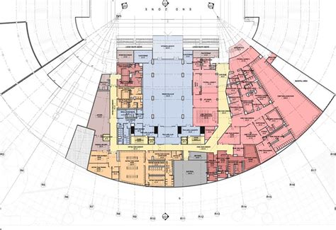 Layout and blueprint of the Rice Eccles Stadium SEZ renovation