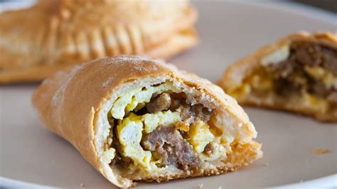 Sausage, Egg and Cheese Mini Hand Pies Recipe - Pillsbury.com