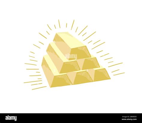 Stack gold bars icon cartoon hi-res stock photography and images - Alamy